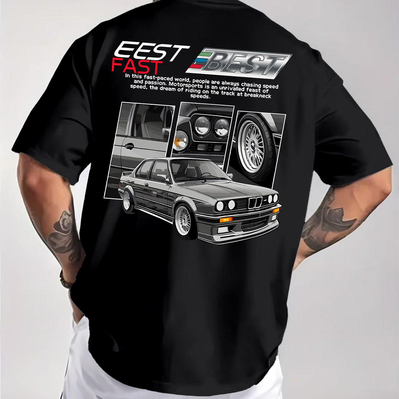 BMW M3 E30 グラフィック Tシャツ