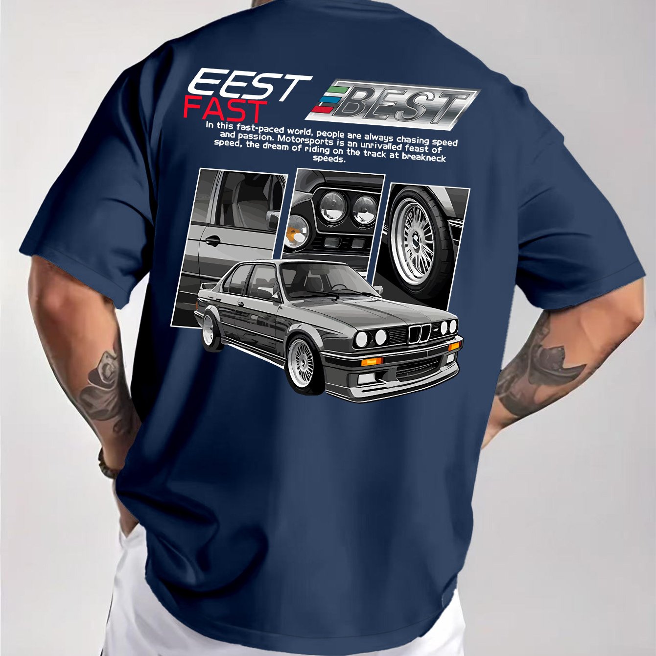 BMW M3 E30 グラフィック Tシャツ