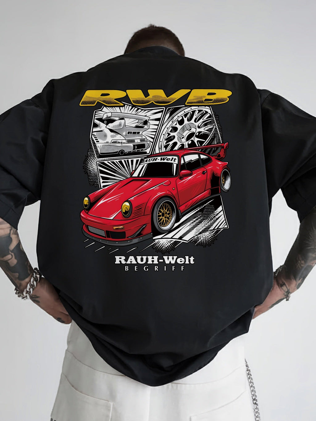 RWB グラフィック Tシャツ