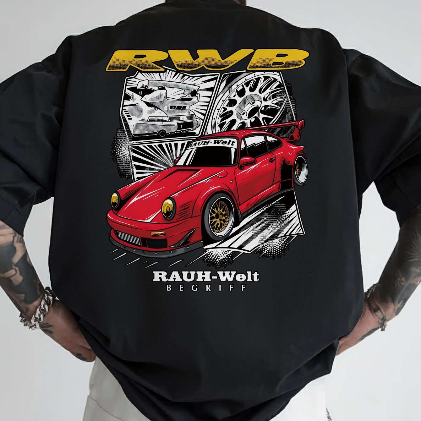 RWB グラフィック Tシャツ
