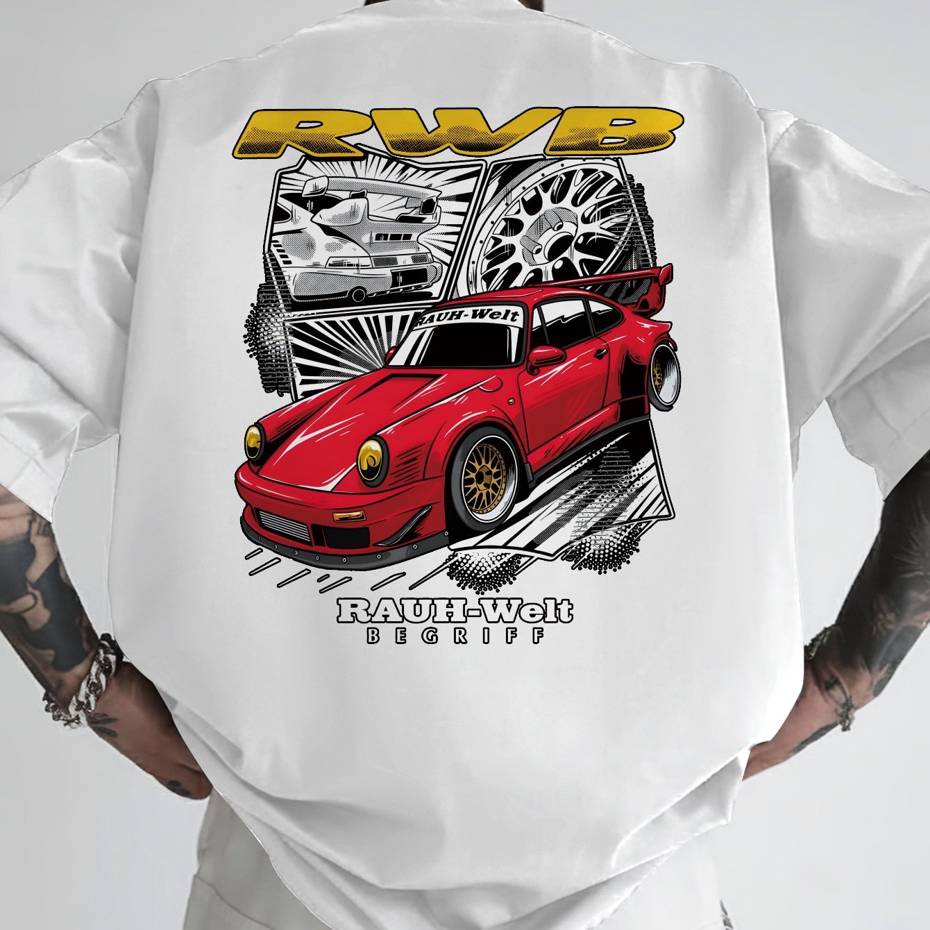 RWB グラフィック Tシャツ
