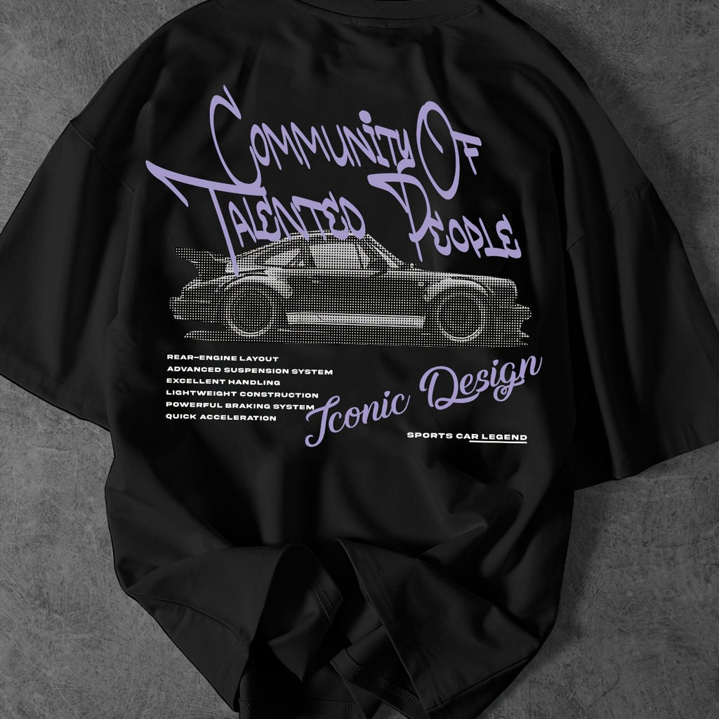 「才能ある人々のコミュニティ」Tシャツ