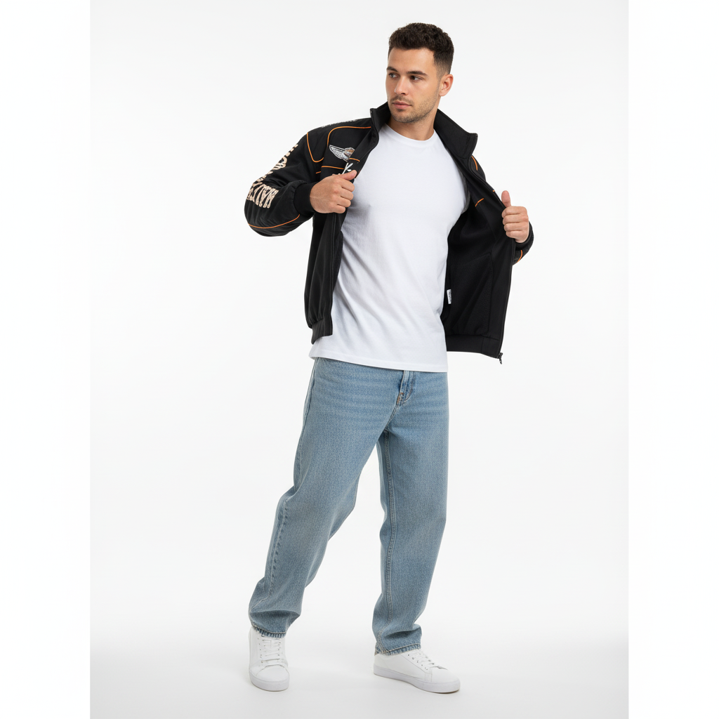 ハーレーダビッドソン ヴィンテージ レーシング ジャケット