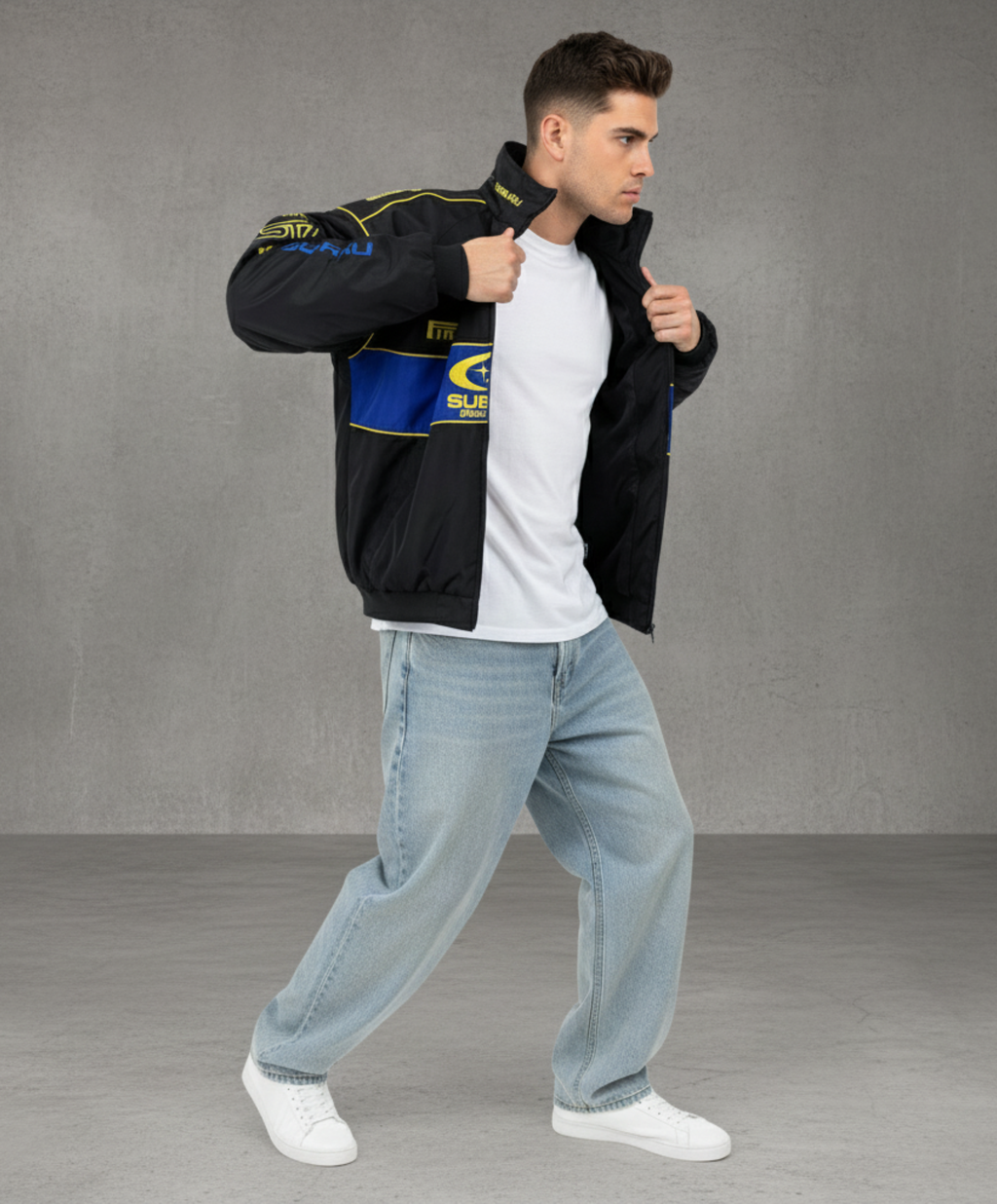 ブラックスバルビンテージレーシングジャケット