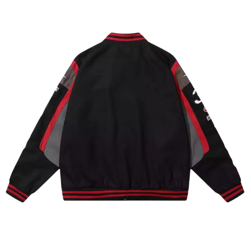 ブラックM&Mヴィンテージレーシングジャケット