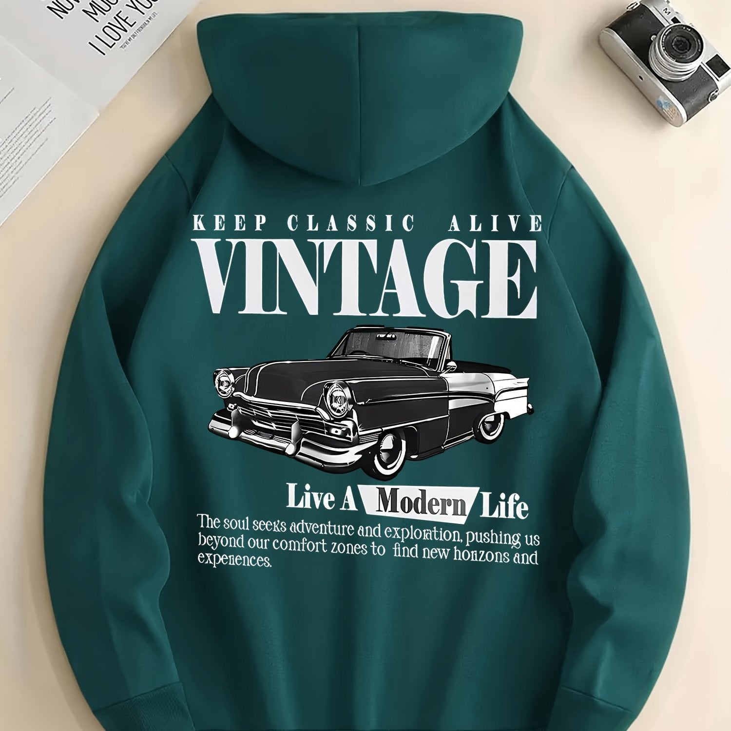 ヴィンテージ1950年代 フルジップ フード付きジャケット