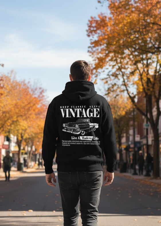 ヴィンテージ1950年代 フルジップ フード付きジャケット