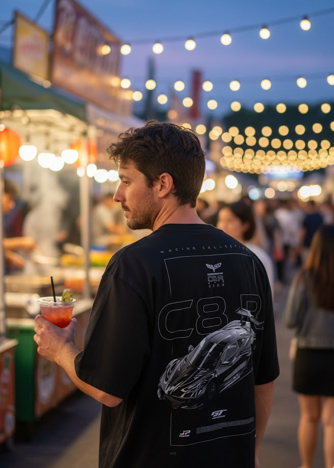 コルベット C8 トリビュート グラフィック Tシャツ