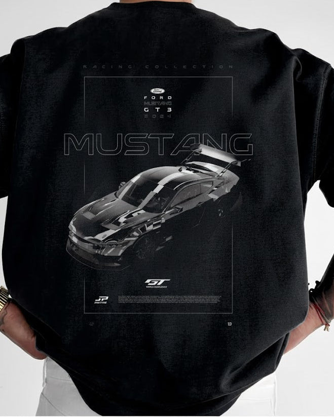 フォード・マスタング GT3 グラフィック Tシャツ