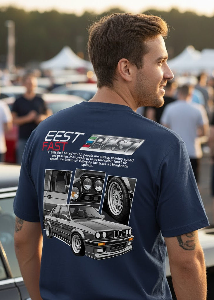 BMW M3 E30 グラフィック Tシャツ