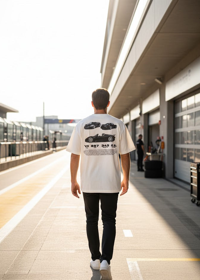 ポルシェ カレラ GT グラフィック Tシャツ